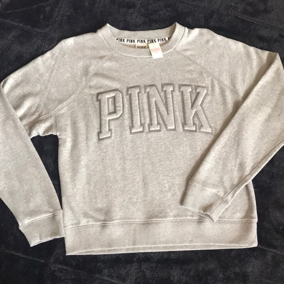 PINK Victoria's Secret Tops - PINK Victoria’s Secret Sweatshirt